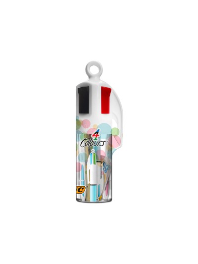 Set bic megatubo pastel 2 cristal up + 1 cuatro colores pastel + 2 fluorescentes grip pastel + 1 corrector mini