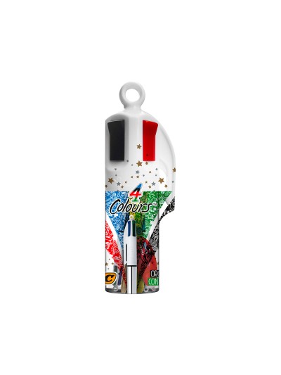 Set bic megatubo 1 cristal celebration oro + 1 shine plata + 1 fluorescente grip amarillo + 1 corrector micro