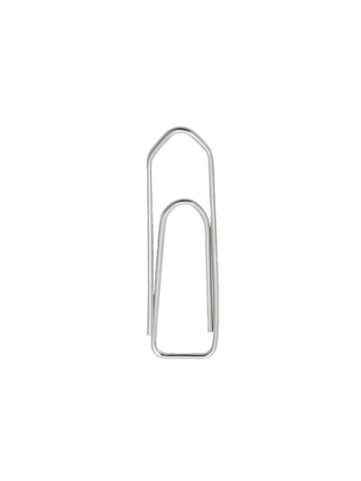Clips niquelados q-connect n 1 picos 20 mm punta caja de 100 unidades