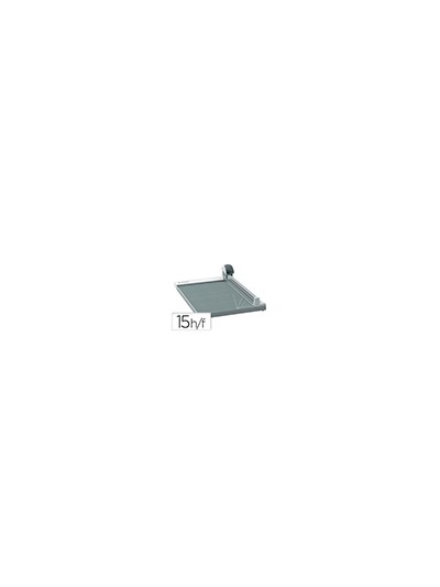 Cizalla de rodillo leitz precision office a3 base madera plastificada longitud corte 457 mm capacidad de
