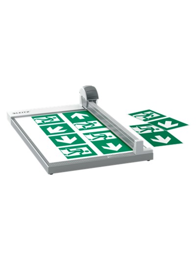 Cizalla de rodillo leitz precision office a3 base madera plastificada longitud corte 457 mm capacidad de