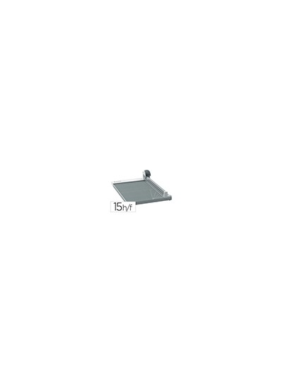 Cizalla de rodillo leitz precision office a4+ base madera plastificada longitud corte 381 mm capacidad de