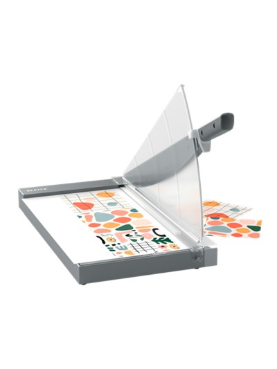 Cizalla de palanca leitz precision office pro a3 base cristal longitud corte 457 mm capacidad de corte 25 hojas
