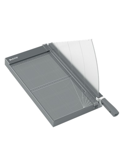 Cizalla de palanca leitz precision office pro a3 base cristal longitud corte 457 mm capacidad de corte 25 hojas