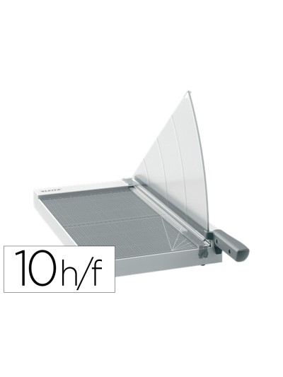 Cizalla de palanca leitz precision home office a3 base plastico longitud corte 457 mm capacidad de corte 10