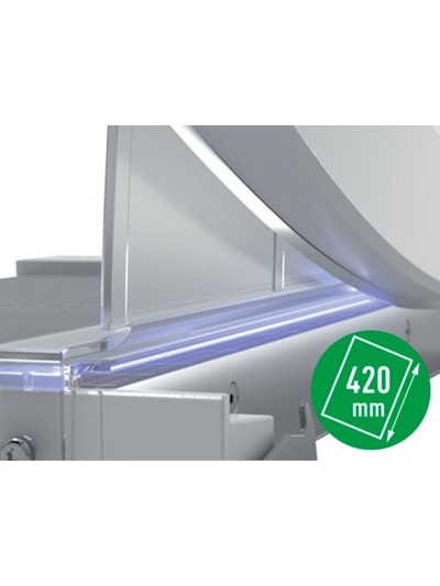 Cizalla de palanca leitz precision home office a3 base plastico longitud corte 457 mm capacidad de corte 10