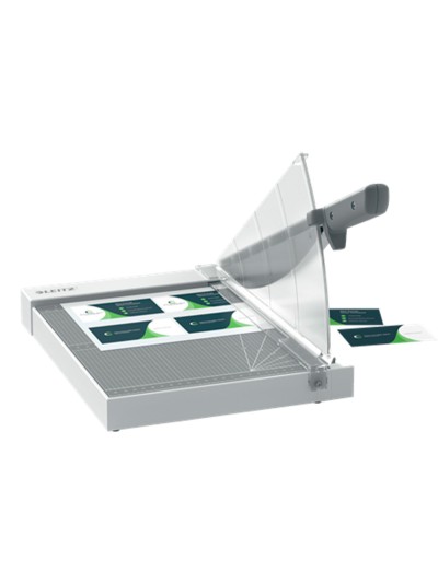 Cizalla de palanca leitz precision home office a4 base plastico longitud corte 380 mm capacidad de corte 10 hojas