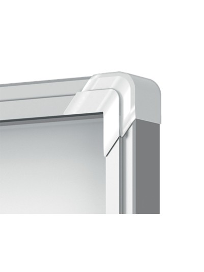 Vitrina de anuncios nobo premium plus magnetica con puerta corredera 8 x din a4 689x972x54 mm
