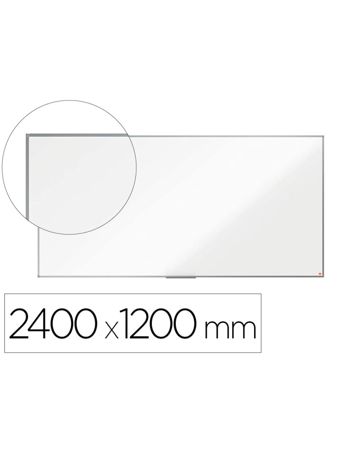 Pizarra blanca nobo premium plus melamina 2400x1200 mm Pizarra blanca nobo premium plus melamina 2400x1200 mm