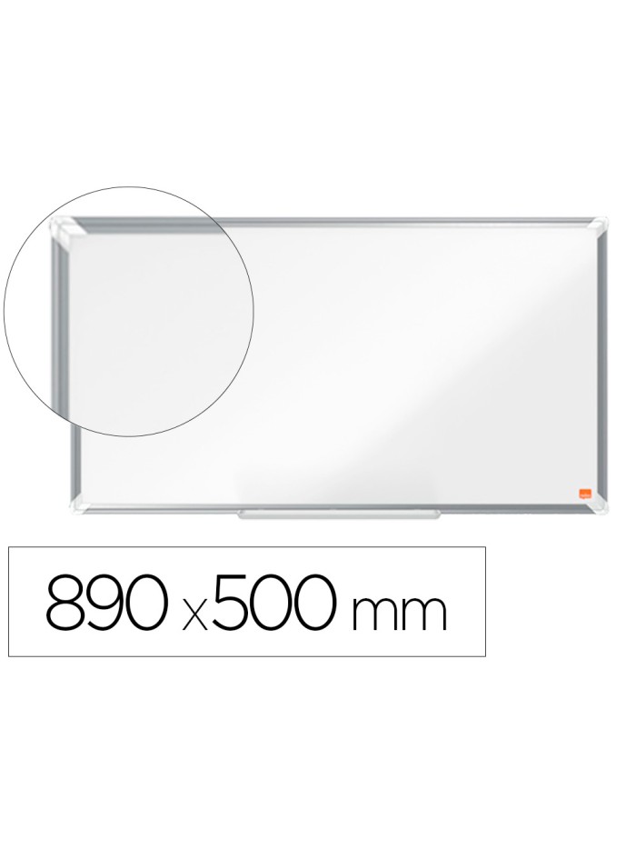 Pizarra blanca nobo premium plus acero lacado formato panoramico 40/' magnetica 890x500 mm Pizarra blanca nobo premium plus acero lacado formato panoramico 40/' magnetica 890x500 mm