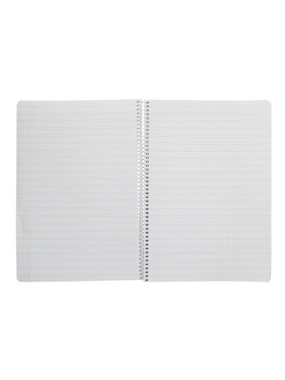 Cuaderno espiral liderpapel din a4 pautaguia tapa dura 80h 90 gr cuadro pautado 3mm color amarillo