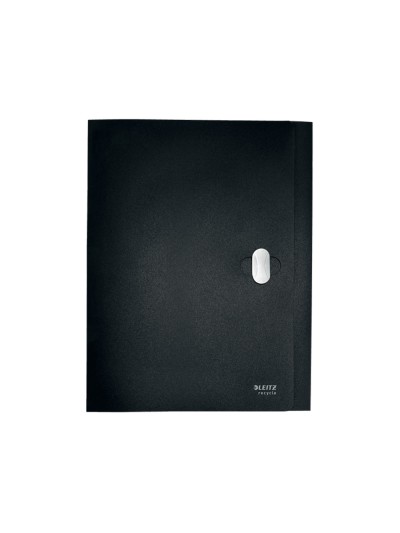 Carpeta de proyectos leitz recycle din a4 polipropileno lomo 38 mm negro