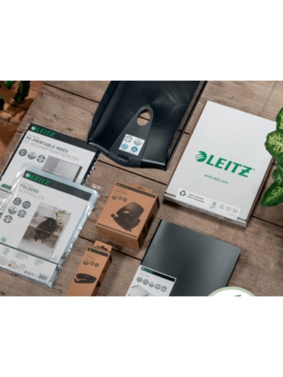 Carpeta de proyectos leitz recycle din a4 polipropileno lomo 38 mm negro