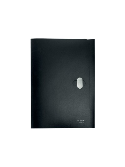 Carpeta leitz recycle gomas tres solapas din a4 polipropileno negro