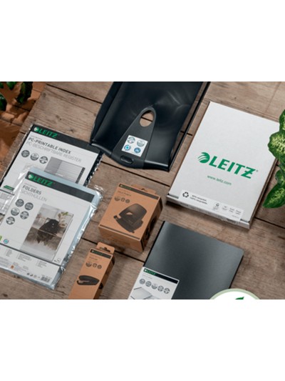 Carpeta leitz recycle gomas tres solapas din a4 polipropileno negro