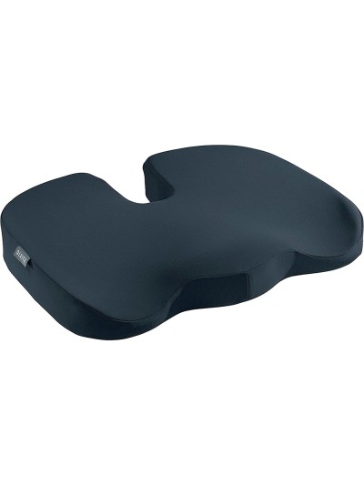 Cojin de asiento leitz active ergo cosy color gris 355x75x455 mm