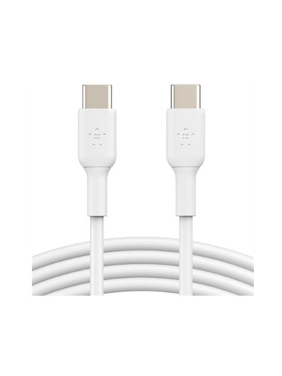 Cable belkin cab003bt2mwh cable usb-c a usb-c boost charge longitud 2 m color blanco