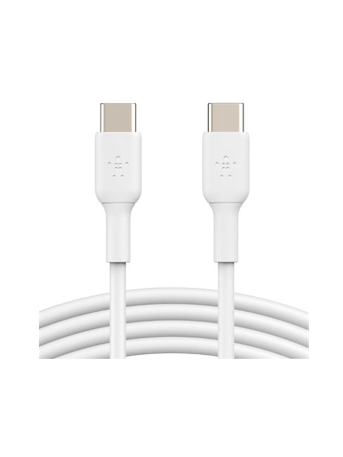 Cable belkin cab003bt2mwh cable usb-c a usb-c boost charge longitud 2 m color blanco Cable belkin cab003bt2mwh cable usb-c a usb-c boost charge longitud 2 m color blanco