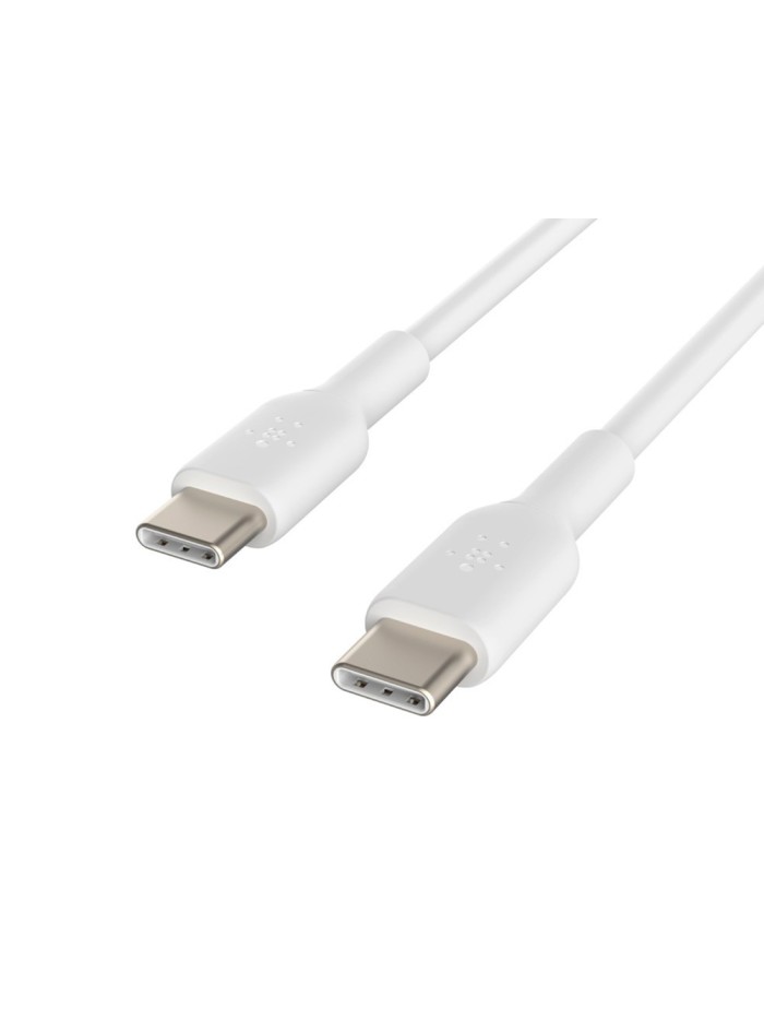 Cable belkin cab003bt1mwh usb-c a usb-c boost charge longitud 1 m color blanco Cable belkin cab003bt1mwh usb-c a usb-c boost charge longitud 1 m color blanco