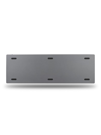 Teclado ngs fortune multimode inalambrico 12 teclas multimedia color aluminio 364x116x14 mm
