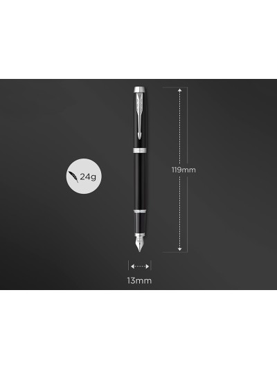 Pluma parker im essential negro mate ct