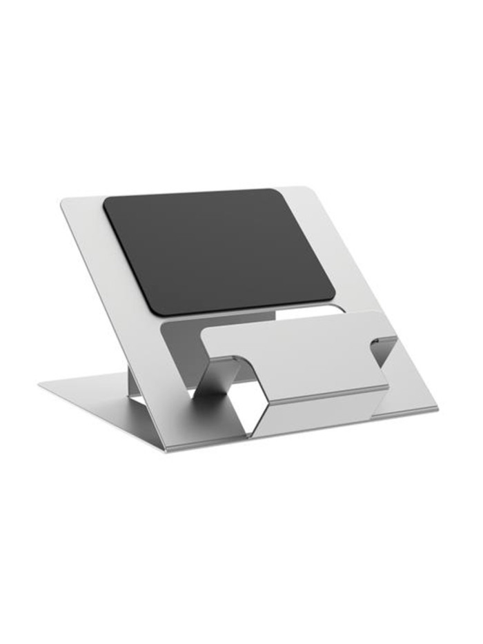 Soporte fellowes hylyft para portatil plegable aluminio ajustable 6 alturas Soporte fellowes hylyft para portatil plegable aluminio ajustable 6 alturas