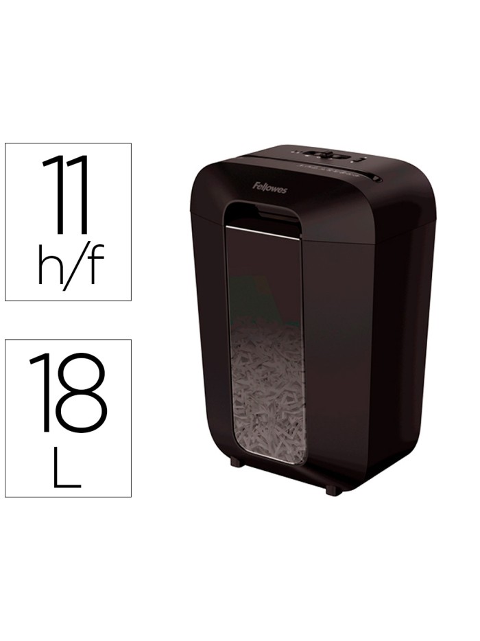 Destructora de documentos fellowes lx-70d capacidad 11h seguridad p4 destruye grapas clips y tarjeta papelera 18 l Destructora de documentos fellowes lx-70d capacidad 11h seguridad p4 destruye grapas clips y tarjeta papelera 18 l