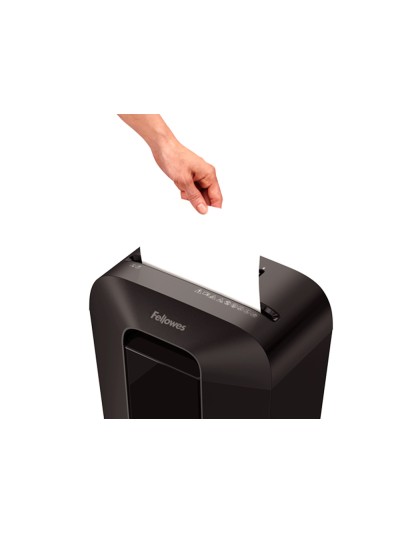 Destructora de documentos fellowes lx-70d capacidad 11h seguridad p4 destruye grapas clips y tarjeta papelera 18 l