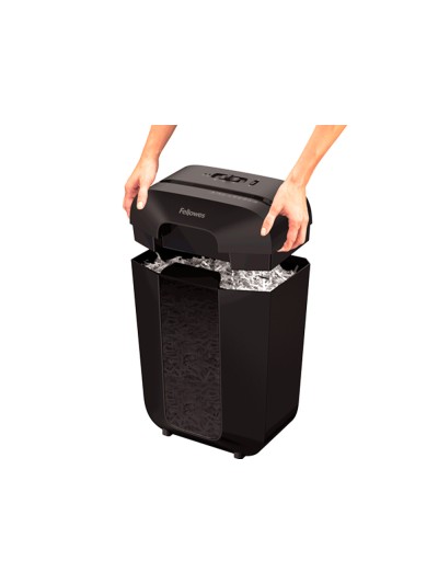 Destructora de documentos fellowes lx-70d capacidad 11h seguridad p4 destruye grapas clips y tarjeta papelera 18 l