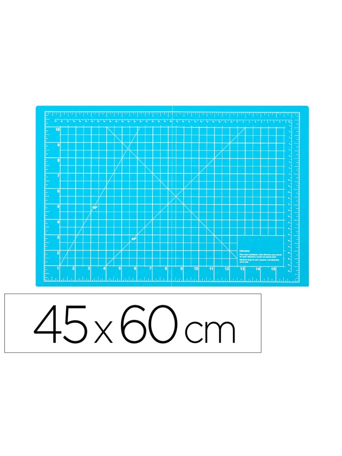 Plancha para corte liderpapel din a2 3mm grosor color azul Plancha para corte liderpapel din a2 3mm grosor color azul