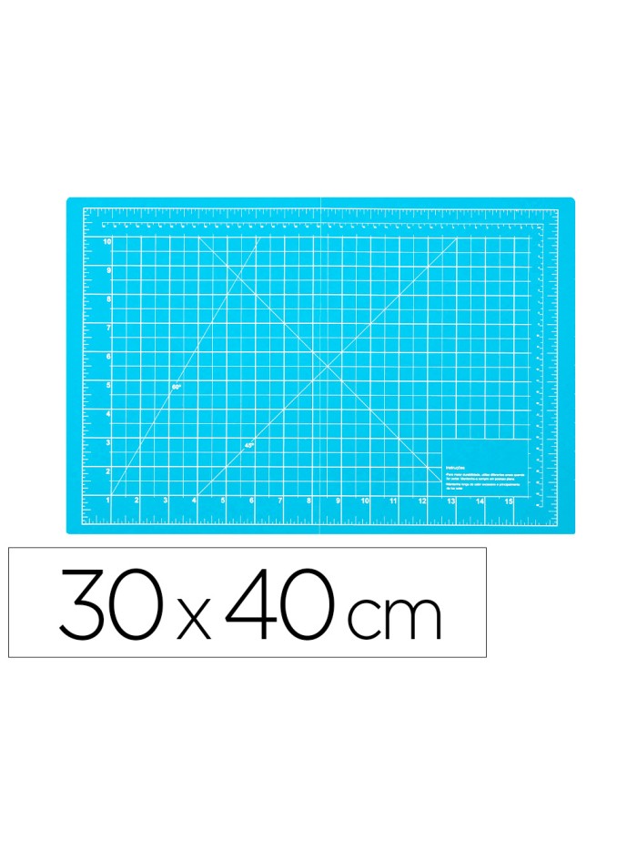 Plancha para corte liderpapel din a3 3mm grosor color azul Plancha para corte liderpapel din a3 3mm grosor color azul