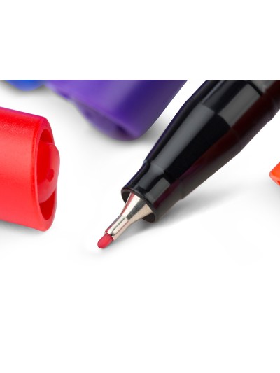 Rotulador bic intensity fine punta de fibra 0,4 mm blister de 10 unidades colores surtidos