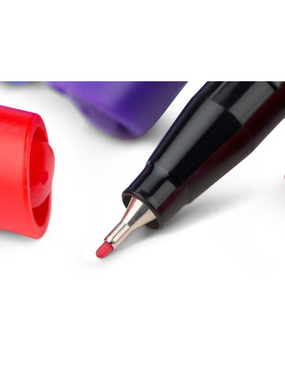 Rotulador bic intensity fine punta de fibra 0,4 mm expositor 192 unidades colores surtidos 160x130x345 mm