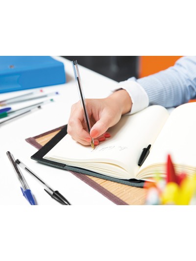 Boligrafo bic cristal mega tubo 16+4 unidades colores surtidos 8 azules / 5 negros / 4 rojos/ 3 verdes