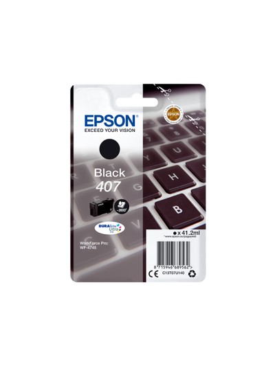 Ink-jet epson 407l clavier wf-4745 series negro 2900 paginas
