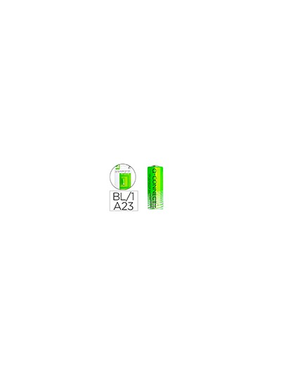 Pila q-connect alcalina ag23 6lr23 12v blister de 1 unidad