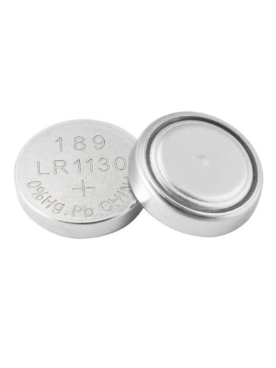 Pila q-connect tipo boton alcalina lr54 1.5v blister de 10 unidades