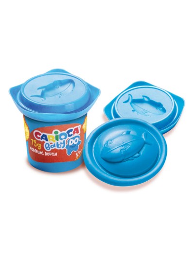 Pasta de modelar carioca baby dough bote 75 g set de 8 colores surtidos