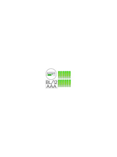 Pila q-connect alcalina aaa blister con 12 unidades