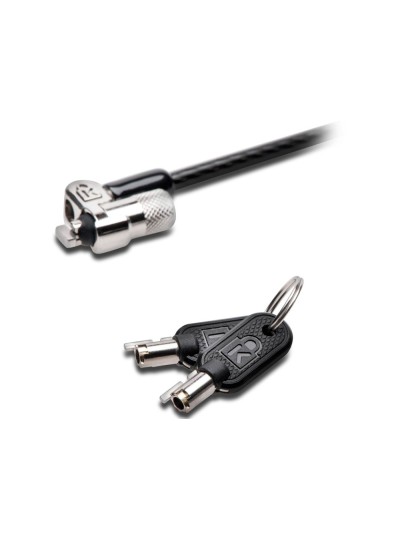 Candado kensington con llave microsaver 2.0 para ordenadores portatiles