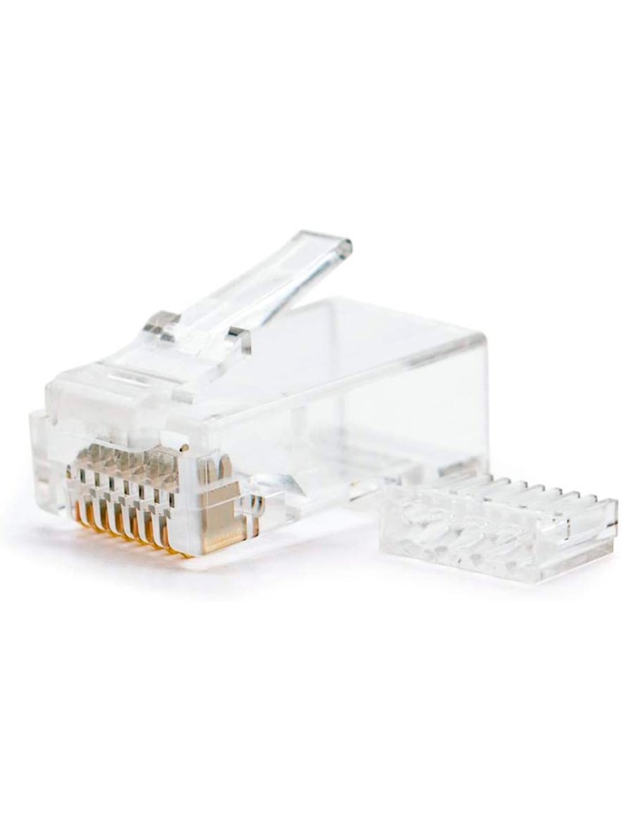Conector nanocable rj45 8 hilos categoria 6 Conector nanocable rj45 8 hilos categoria 6