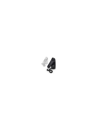 Telefono spc sobremesa/mural original lite 2 led con rellamada 10 memorias color negro