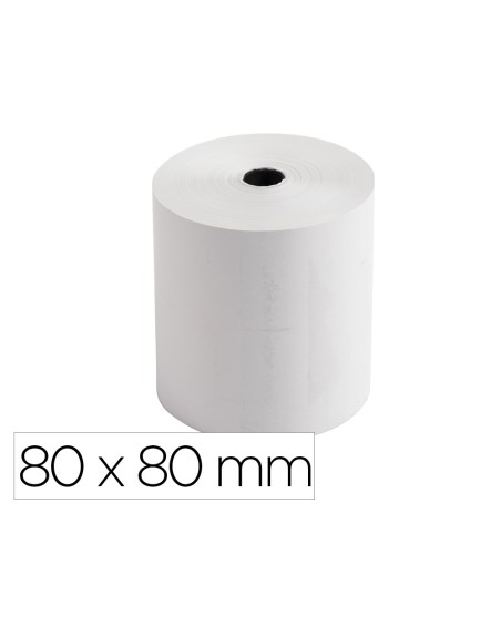 Rollo sumadora exacompta termico 80x80 mm 48 g/m2 sin bpa