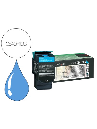 Toner lexmark laser c540h1cg c540 / c543 / c544 / x543 / x544 cian 2000 paginas