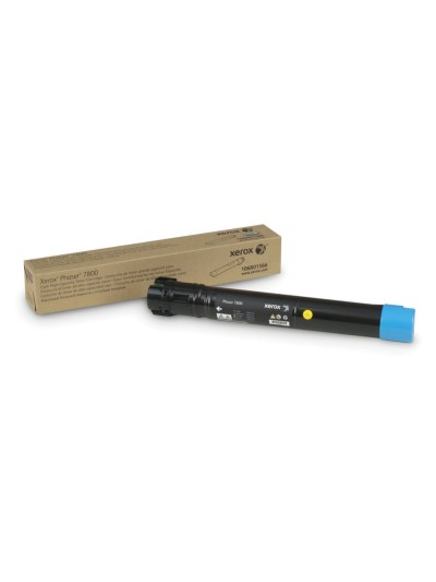 Toner xerox laser phaser 7800 alta capacidad cian 17200 paginas