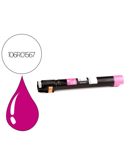 Toner xerox laser phaser 7800 magenta alta capacidad 17200 paginas