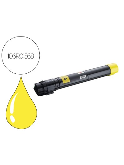 Toner xerox laser phaser 7800 alta capacidad amarillo 17200 paginas
