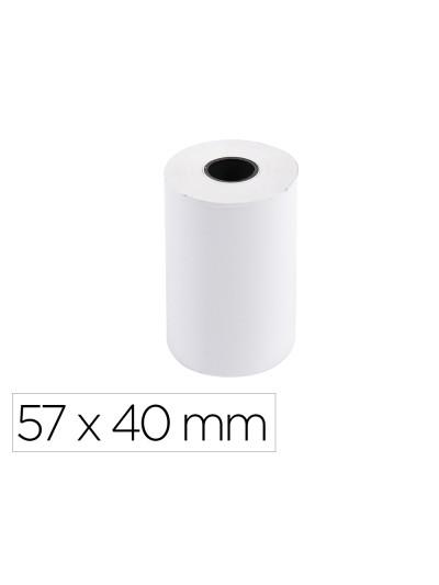 Rollo sumadora exacompta termico 57x40 mm 55 g/m2 sin bpa