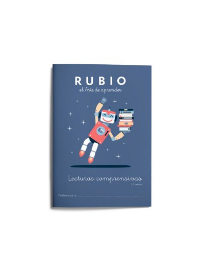 Cuaderno rubio lecturas comprensivas + 7 años