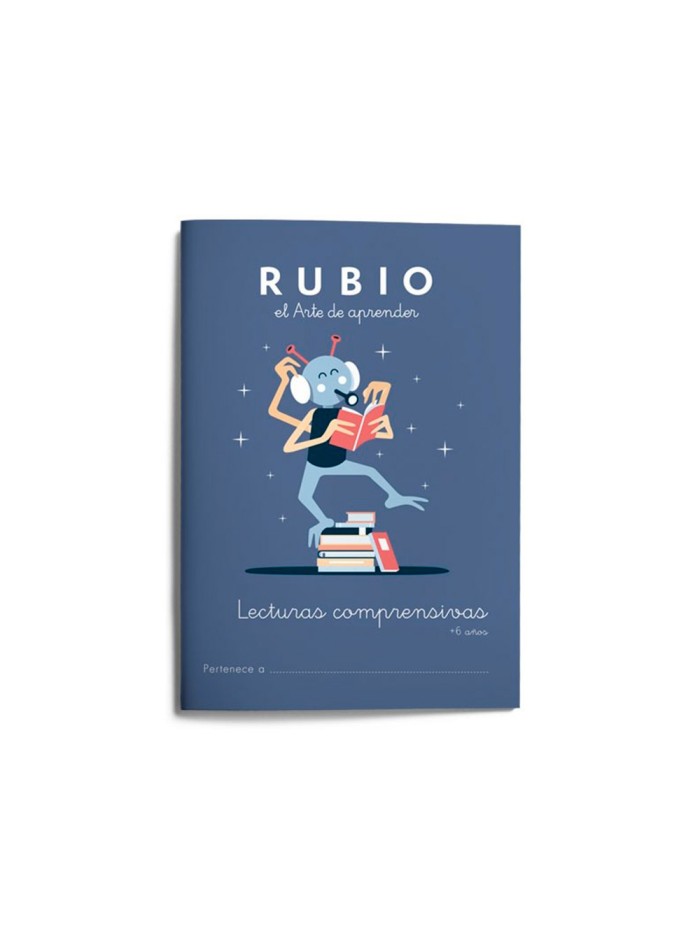 Cuaderno rubio lecturas comprensivas + 6 años Cuaderno rubio lecturas comprensivas + 6 años